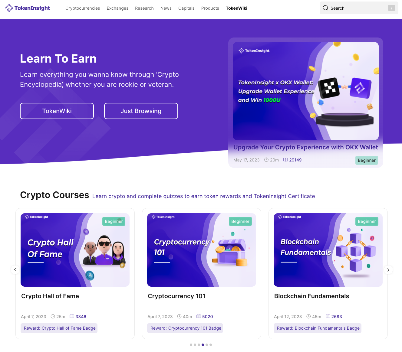 TokenWiki - Crypto Encyclopedia